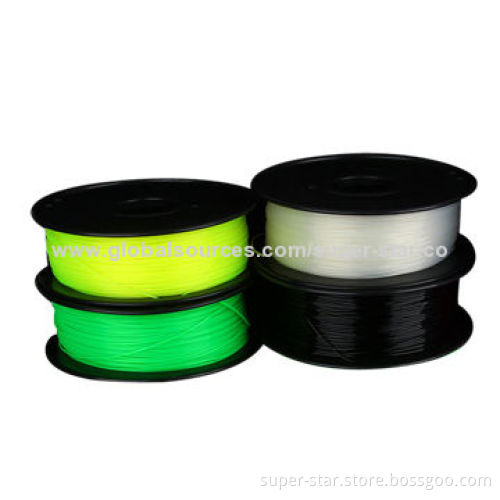 23 Colors 1.75/3.00mm Diameter PLA 3D Printer Filaments, RoHS Mark, Suitable for Makerbot/MakerGear